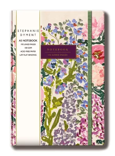 Garden Flowers A5 Notebook (Hard)