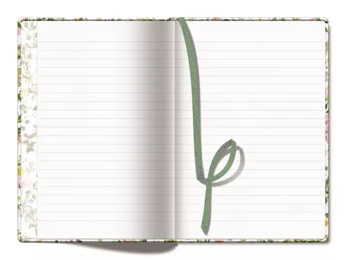 Garden Flowers A5 Notebook (Hard)