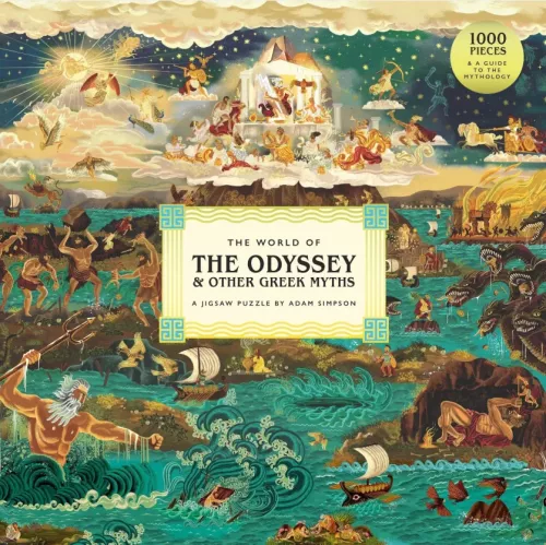 The World Of The Odyssey & Other Greek Myths 1000-piece Jigsaw Puzzle