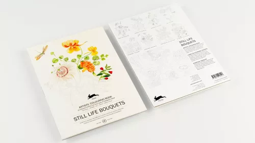 Still Life Bouquets, Colouring book