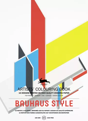 Bauhaus Style Colouring Book