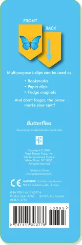 Butterflies i-clips Magnetic Bookmark