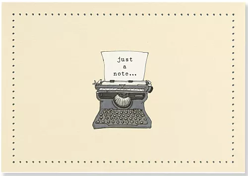 Notecards, Typewriter