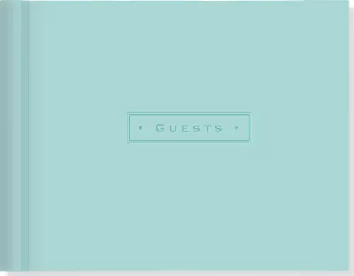 Guest Book, Sea Foam Artisan