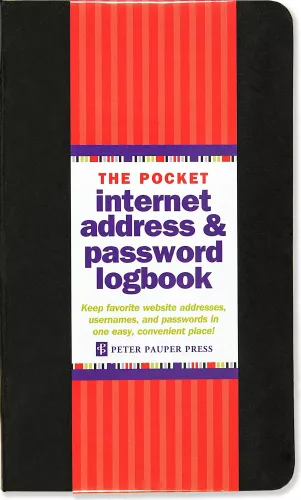 The Internet & Password Pocket Logbook