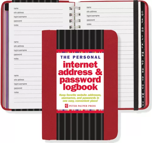 The Personal Internet Address & Password Logbook