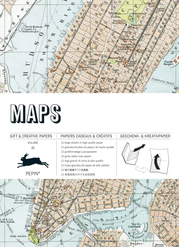 Maps, Gift & Creative Paper Book