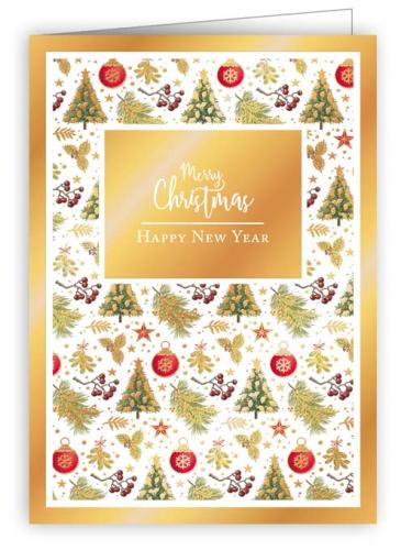 Christmas Icons, Mini Christmas Card