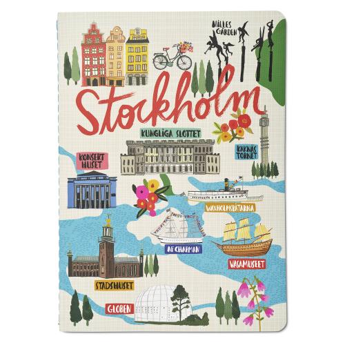 Stockholm, Anteckningshäfte i A5