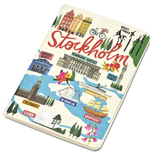 Stockholm, Anteckningshäfte i A5