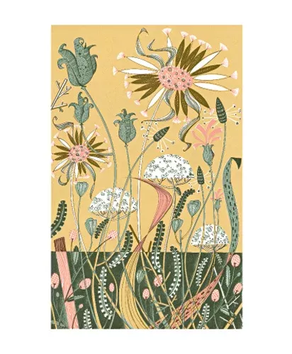 NC A.Lewin/Wild Garden II, Greeting Card