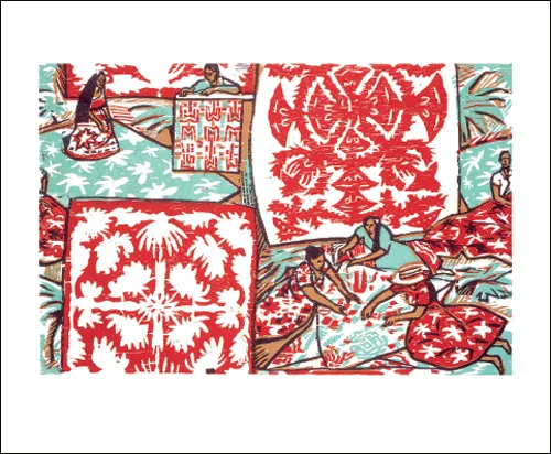 NC A.Mockett/Fabric Printing