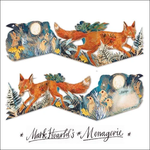 Fox, Die-Cut 3D Card