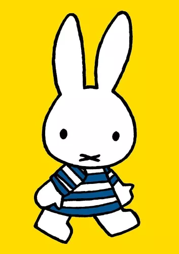 Miffy Walking, Greeting Card