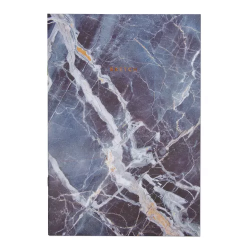 Blue Marble, A4ish Notebook