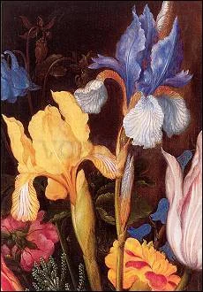 Bosschaert/Blumenbouquet, Greeting Card
