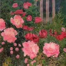 M.Kolo/Flower Garden, Greeting Card
