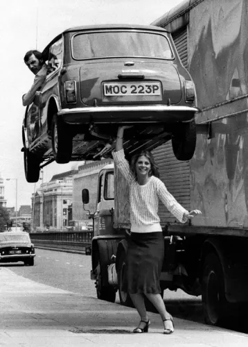 L.Wagner, the "Bionic Woman", Greeting Card