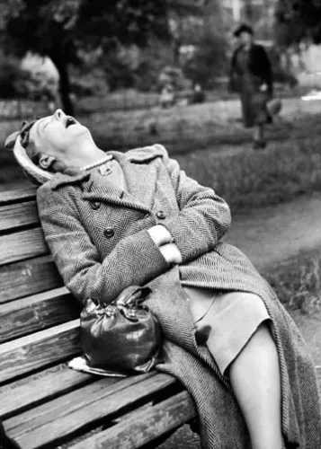Waiting for Gladys 1930s, Greeting Card