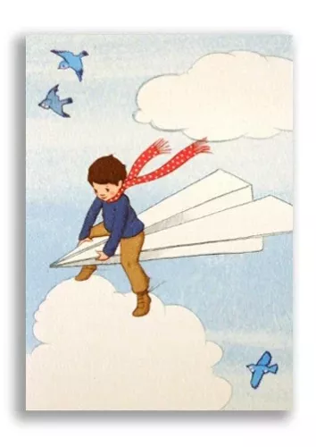My Paper Plane, Postcard