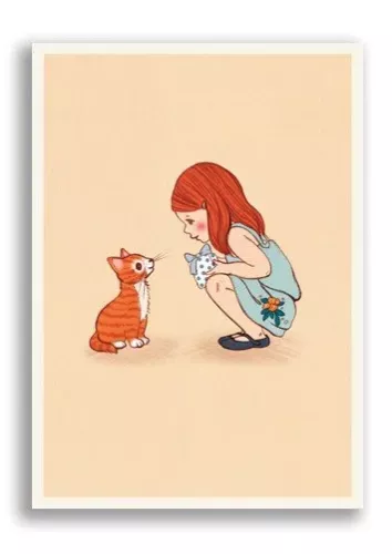 Kitty, Playtime Postcard