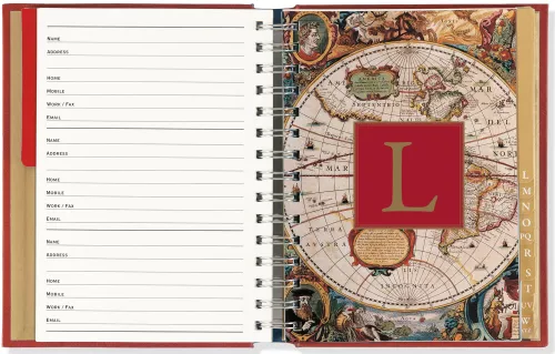 Old World Large Address Book