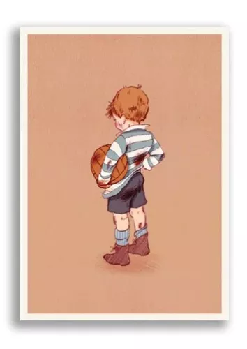 Football, Playtime Postcard