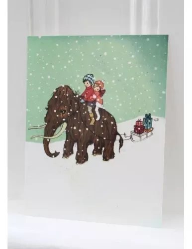 Winter Woolly , B & B Xmas Postcards