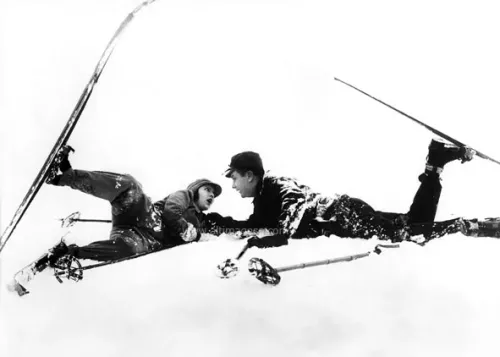 Enjoying the Christmas holidays, 1929, Greeting Card
