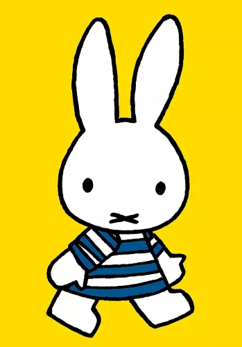 Miffy Minicard walking