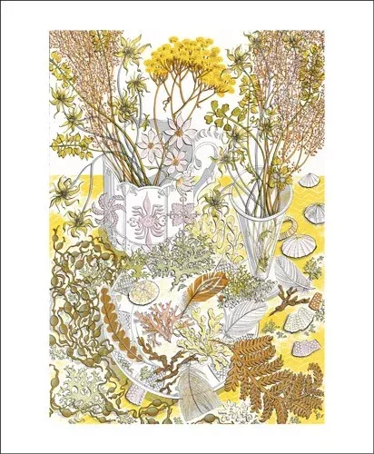 Nature Study Late Afternoon, Greeting Card