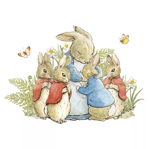 Square Bunnies with Mum