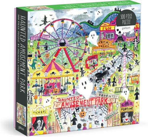 Haunted Amusement Park, 500 Piece Puzzle