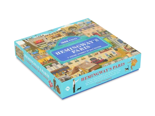 Hemingway's Paris A 1000 Piece Puzzle