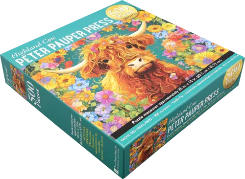 Highland Cow, 500 Piece Puzzle