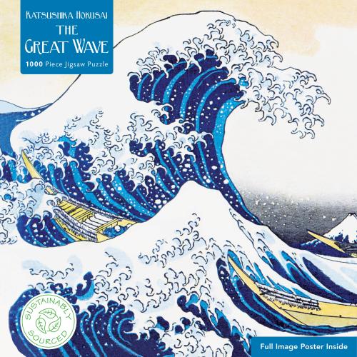 Hokusai: The Great Wave, 1000 Piece Puzzle