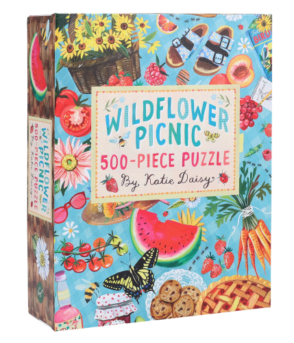 Wildflower Picnic 500 Piece Puzzle