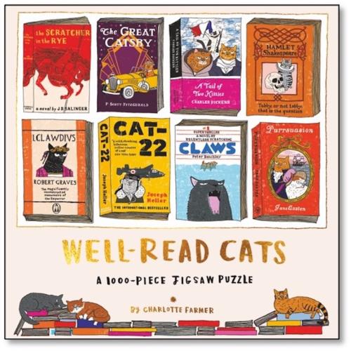 Well-Read Cats, 1000 Piece Puzzle