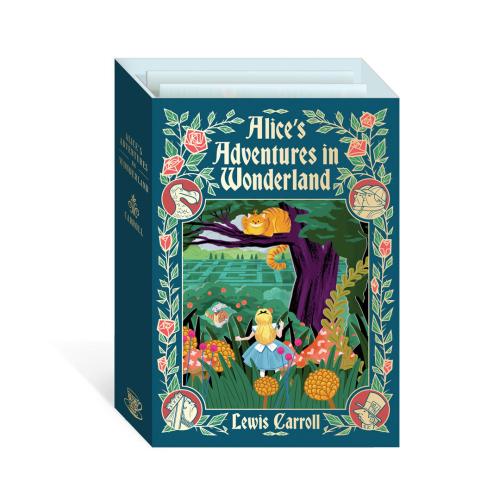 Alice's Adventures in Wonderland Greeting Card - Layers (3D)