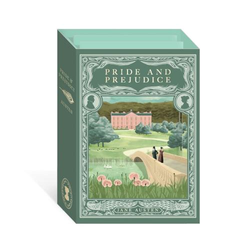 Pride and Prejudice Greeting Card - Layers (3D)