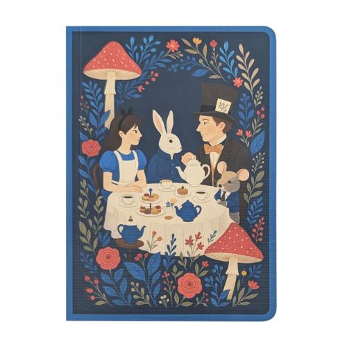 Alice in Wonderland Set of 3 B6 Notebooks