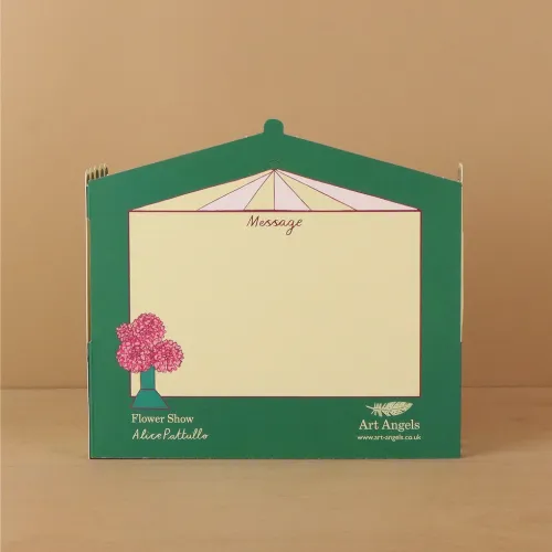 Flower Show Die-cut Card