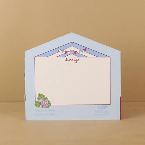 Vegetable Show Die-cut Card
