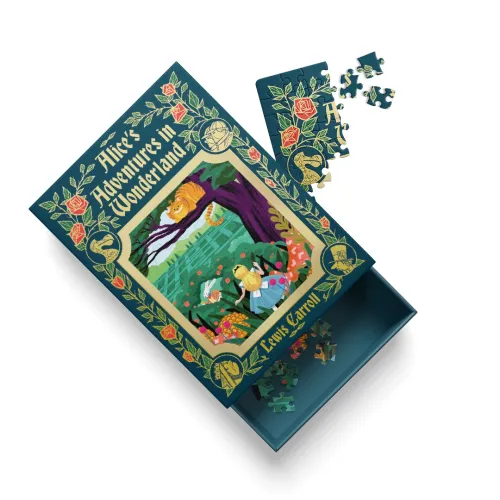 Alice's Adventures in Wonderland 99 Piece Matchbox Puzzle