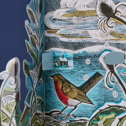 Midwinter Robins, Freestanding Advent Calendar