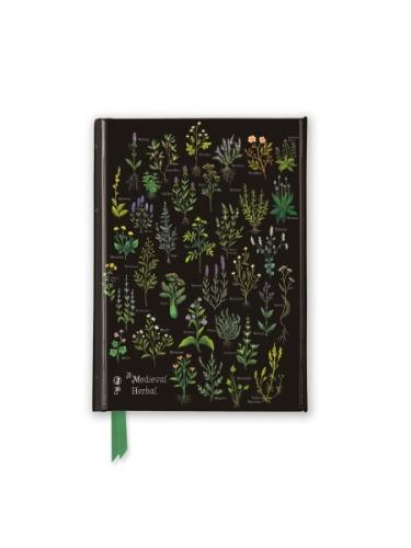Anna Stead: Medieval Herbal (Foiled Pocket Journal)