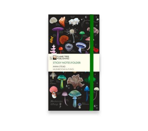 Anna Stead: Mushrooms & Fungi Sticky Notes Folder