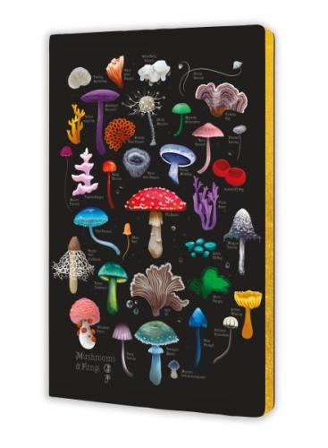 Anna Stead: Mushrooms & Fungi (Soft Touch Journal)