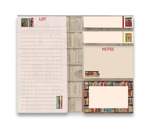 Bodleian Libraries: Hobbies & Pastimes Bookshelves Sticky Notes Folder