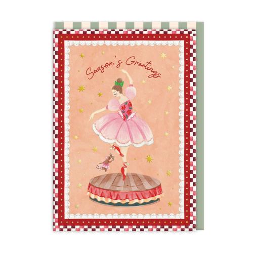 Nutcracker Ballernia Greeting Card (A6)